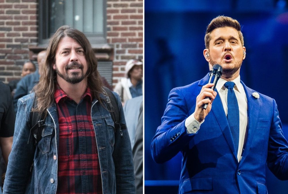 Foo Fighters: „Superfan“ Michael Bublé darf mit auf die Bühne