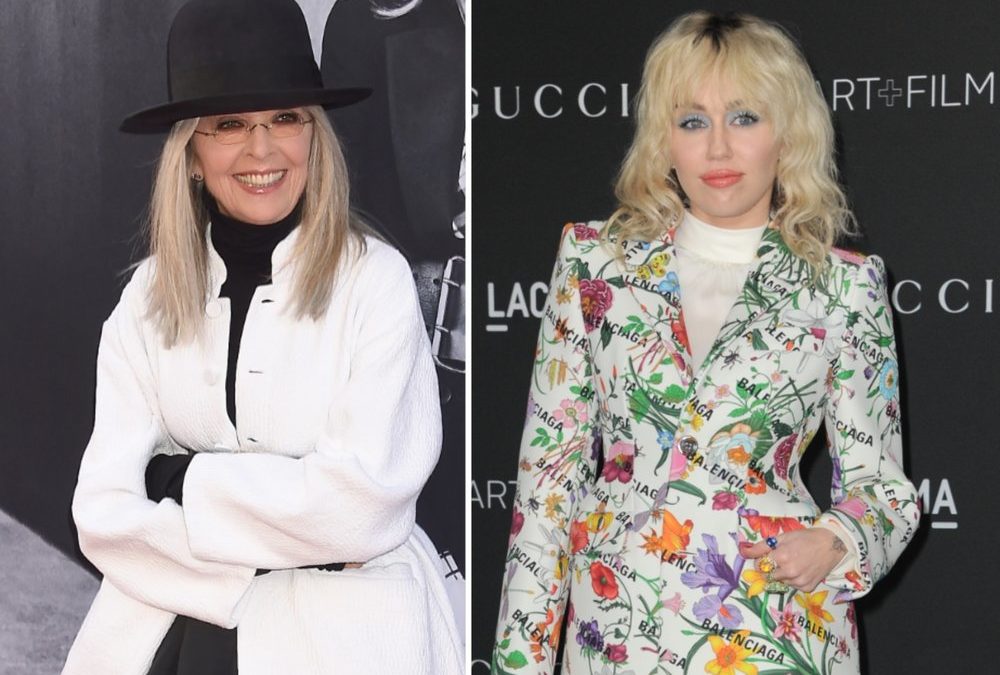 Diane Keaton ehrt neuen Song von Miley Cyrus mit besonderem Video