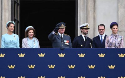 50 Jahre auf dem Thron: König Carl Gustaf grüßt vom Balkon