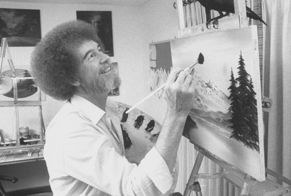 Bob Ross: Sein erstes Werk steht für zehn Millionen Dollar zum Verkauf