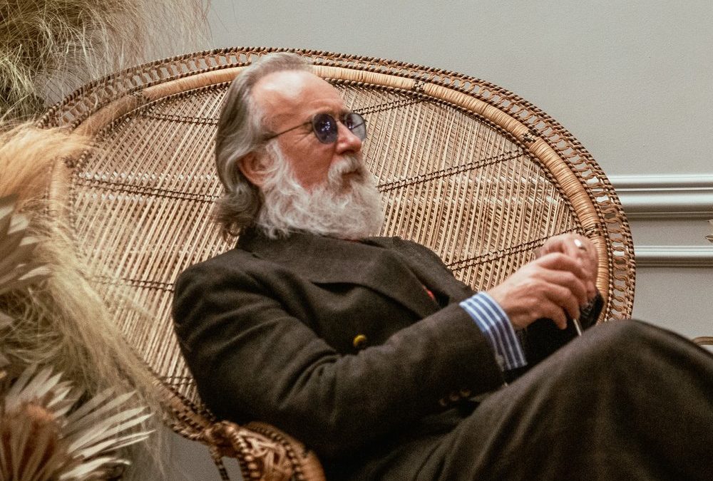 Friedrich Liechtenstein als stiller Beobachter an der Theke