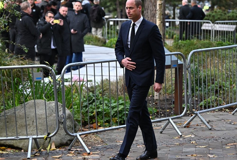 Prinz William besucht Beerdigung von Sir Bobby Charlton