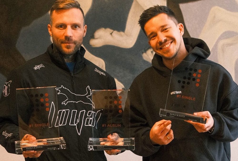 Charts: Kontra K und Nico Santos vertreiben Beatles vom Thron