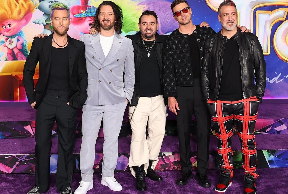 Justin Timberlake und *NSYNC: Gemeinsam auf dem roten Teppich