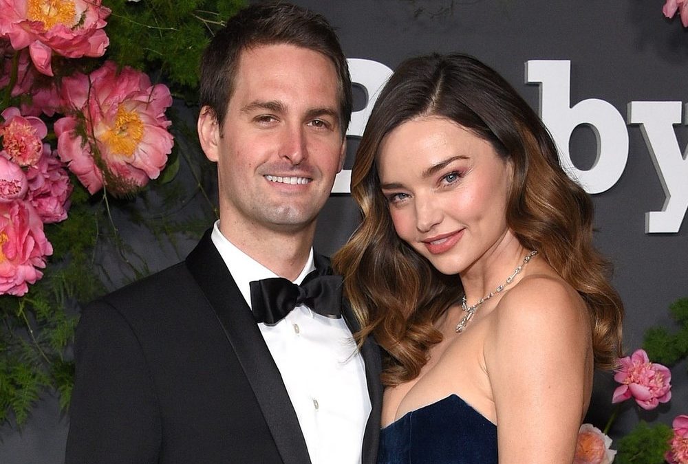 Miranda Kerr teilt Romantik-Foto von erster Begegnung mit Evan Spiegel