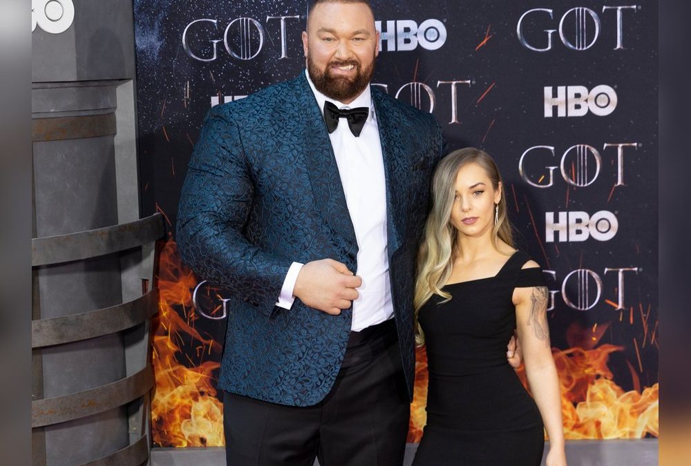 Hafthor Julius Björnsson und Ehefrau Kelsey haben ihr Kind verloren