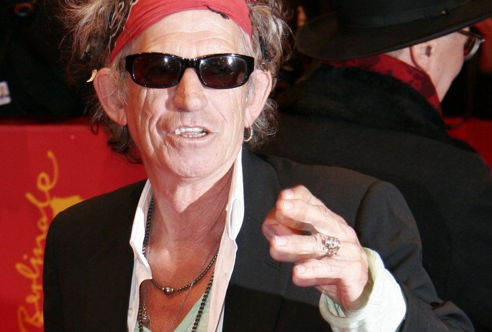 Keith Richards wird 80: Herzliche Grüße seiner Rolling-Stones-Kollegen