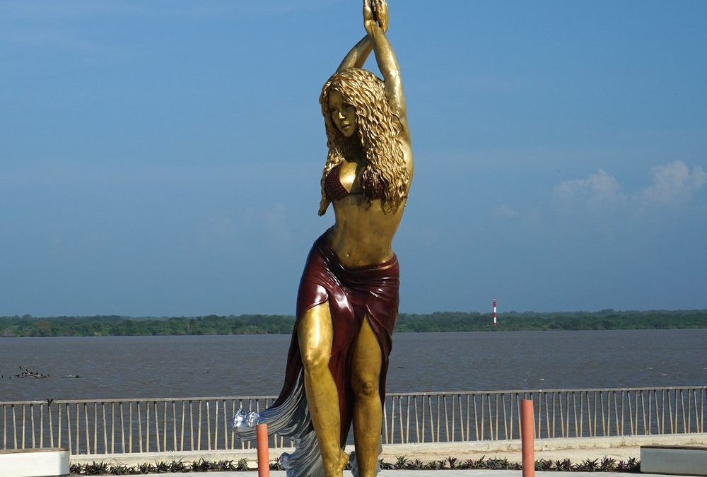 Inklusive Hüftschwung: Shakira wurde in Kolumbien mit Statue geehrt