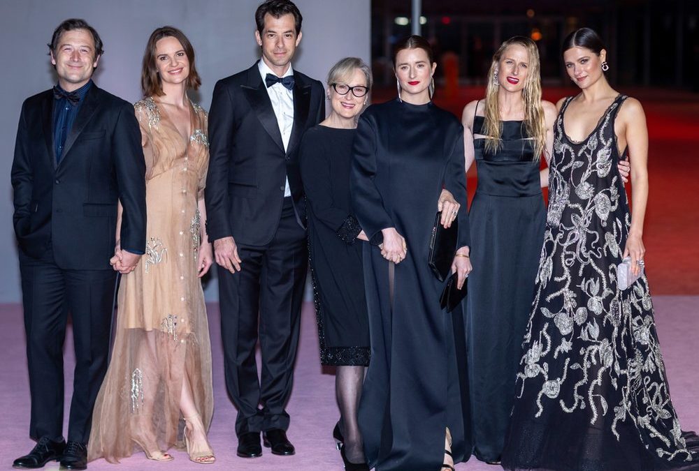 Seltener Anblick: Meryl Streep zeigt sich mit ihren vier Kindern