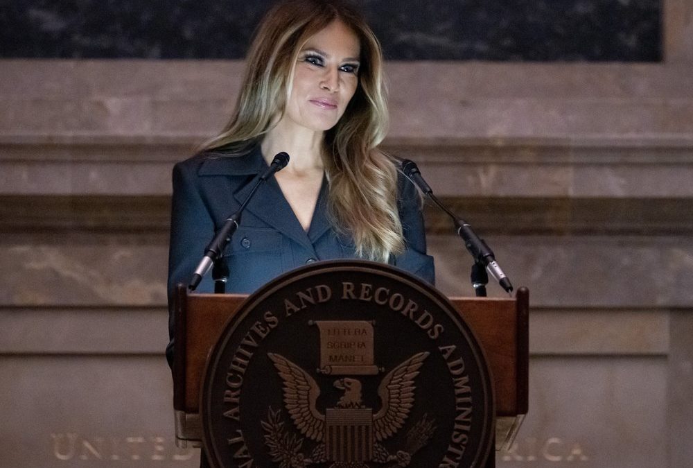 Melania Trump: Seltener Auftritt der ehemaligen First Lady