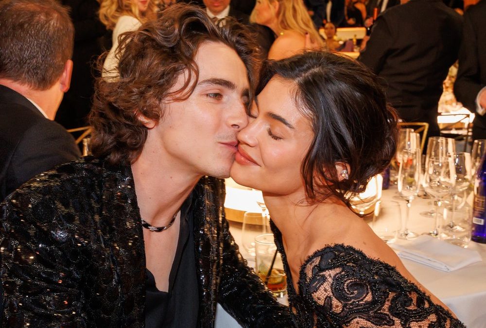 Timotheé Chalamet und Kylie Jenner: Intimer Kuss bei den Golden Globes