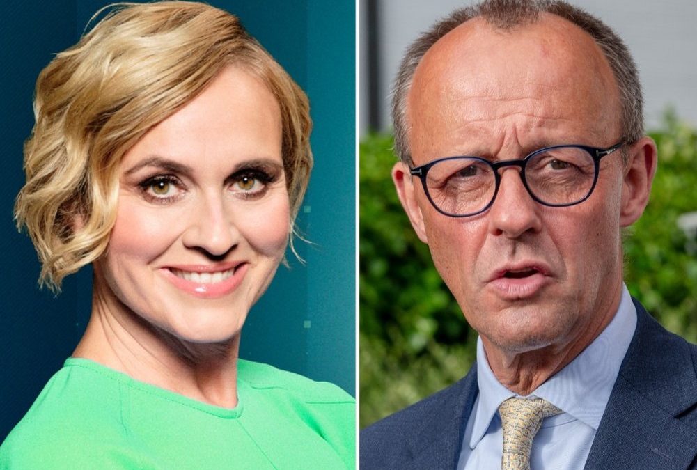 Start von Caren Miosga: CDU-Chef Friedrich Merz kommt zur Premiere