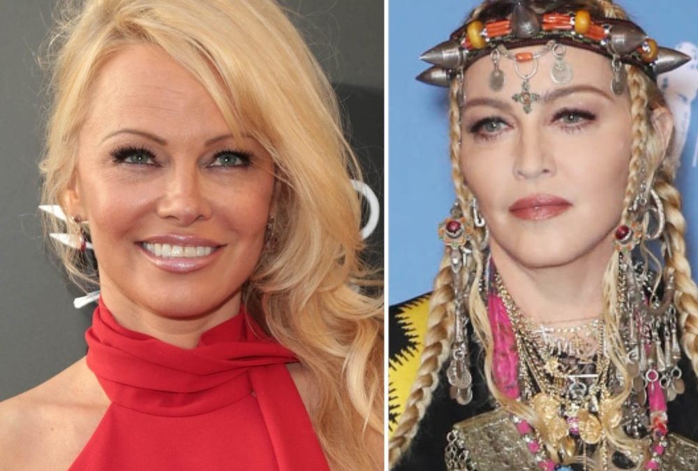 Zwei Ikonen auf einer Bühne: Madonna performt mit Pamela Anderson