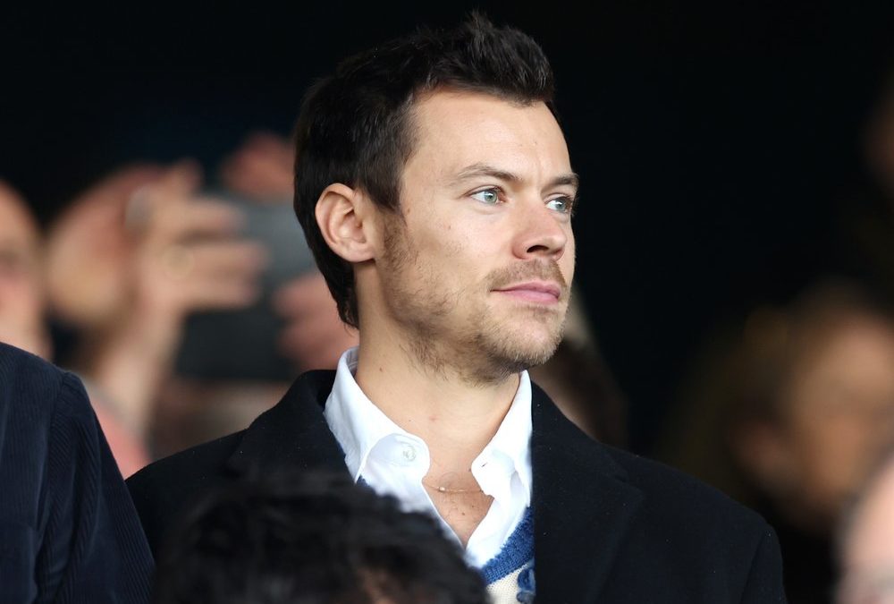 Premier-League-Spiel: Harry Styles mischt sich unter die Fußball-Fans
