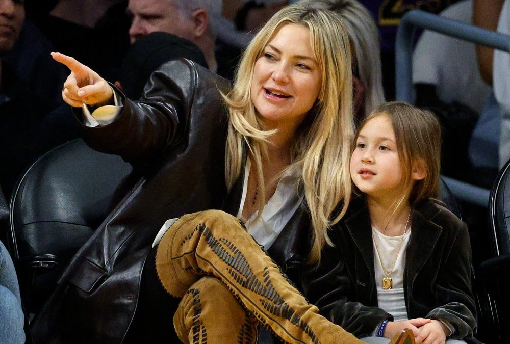 Kate Hudson: Süßer Auftritt mit ihren zwei jüngeren Kindern