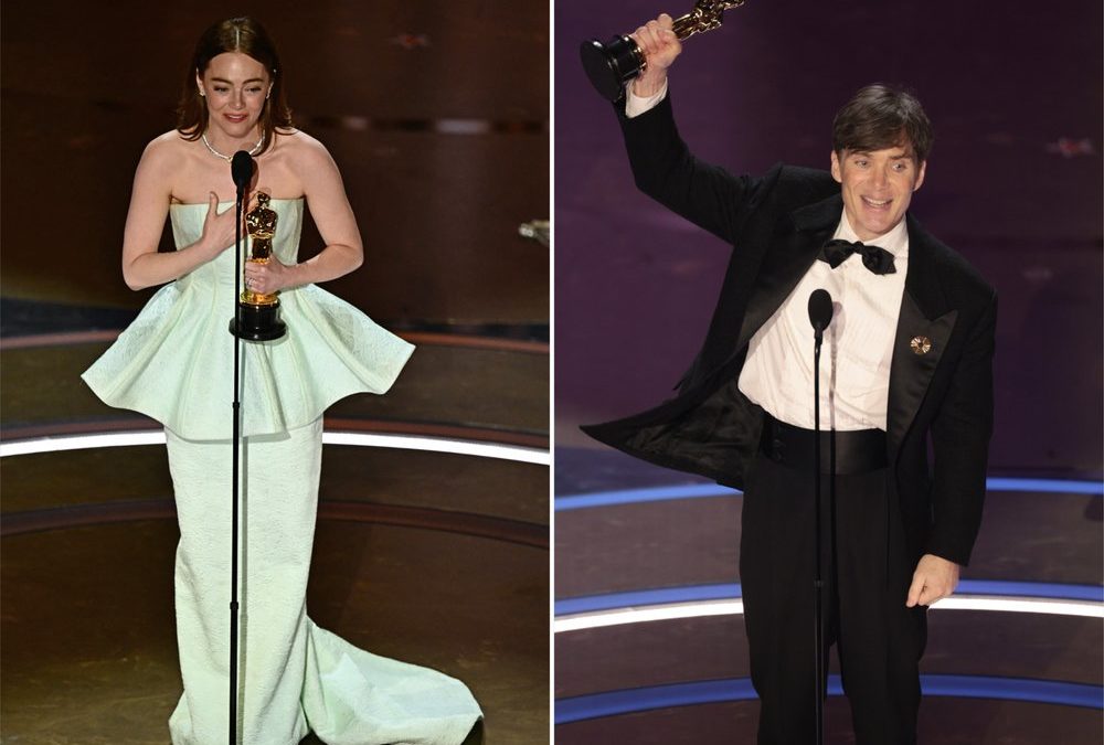 Oscars: Emma Stone schlägt Sandra Hüller, Cillian Murphy triumphiert