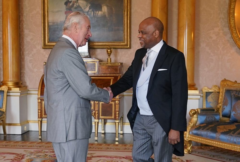 König Charles III. empfängt jamaikanischen Diplomaten