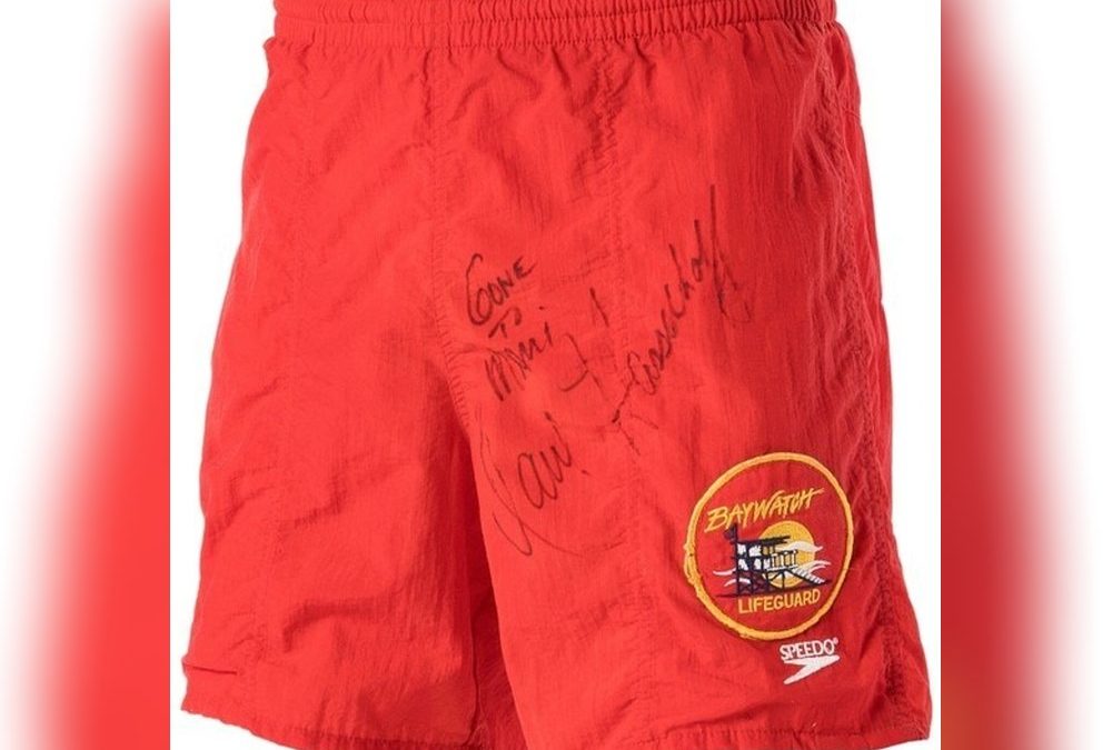 David Hasselhoffs „Baywatch“-Badehose hängt jetzt in deutschem Museum