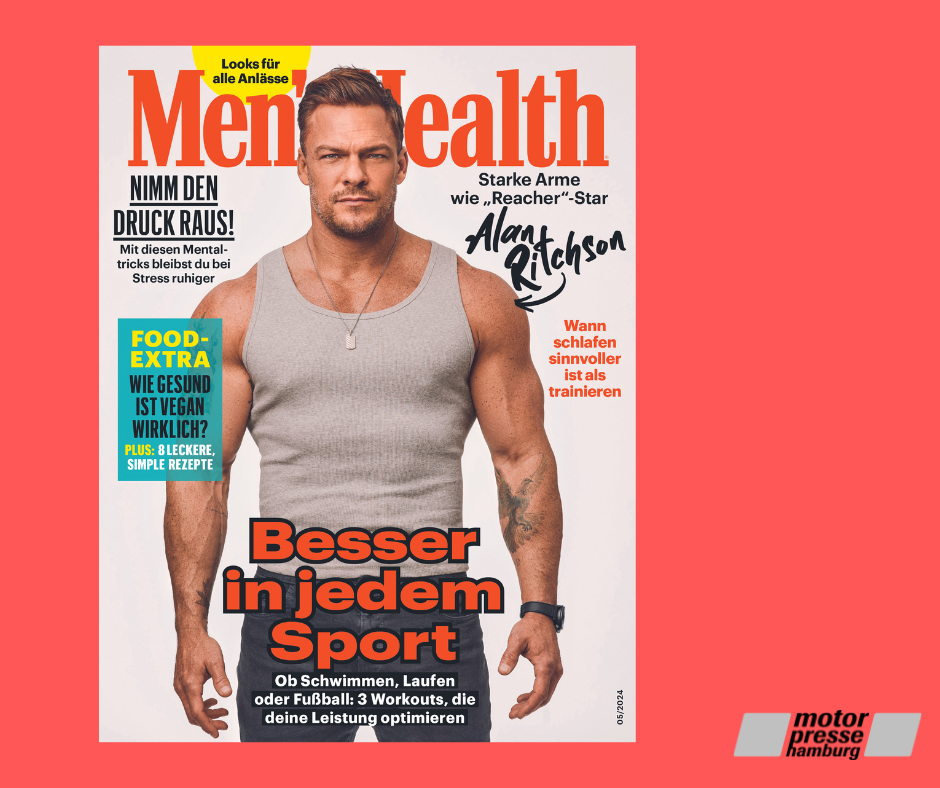 Reacher“-Star Alan Ritchson bei Men’s Health