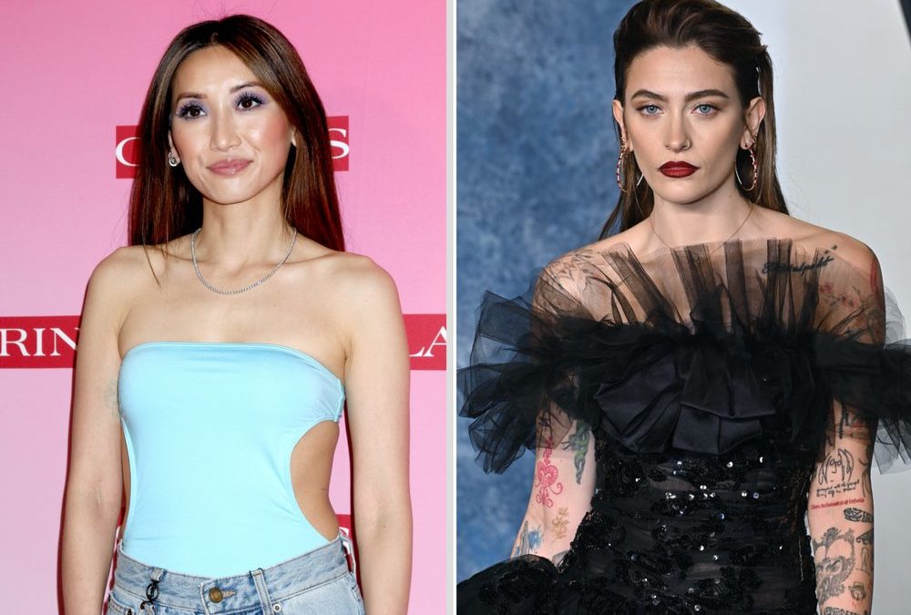 Culkin-Verlobte Song posiert mit seiner Patentochter Paris Jackson