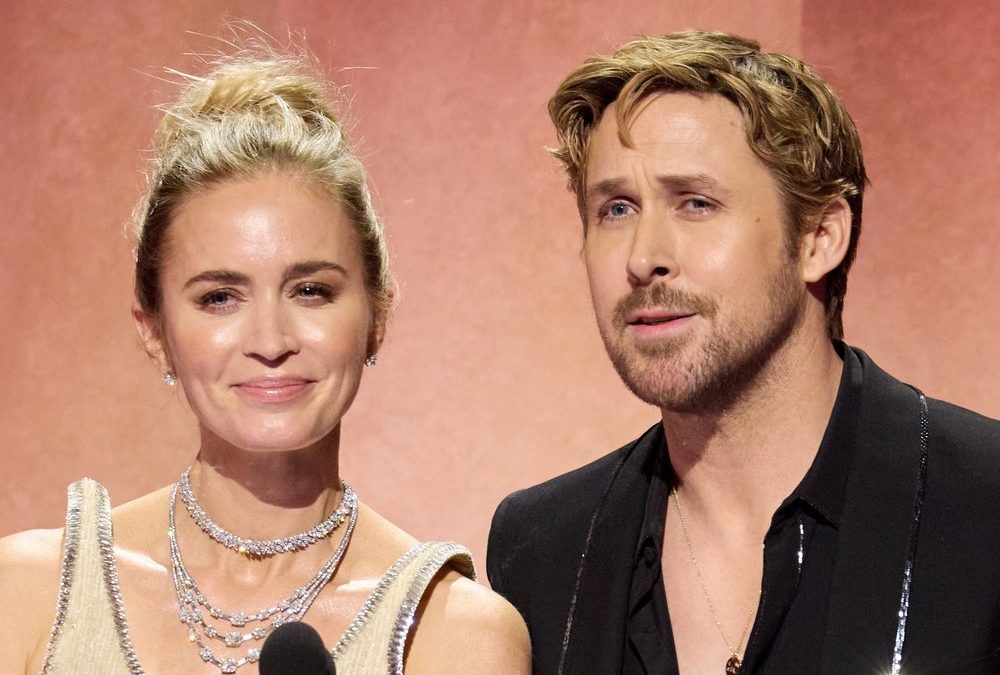Ryan Gosling und Emily Blunt performen Taylor-Swift-Cover bei „SNL“