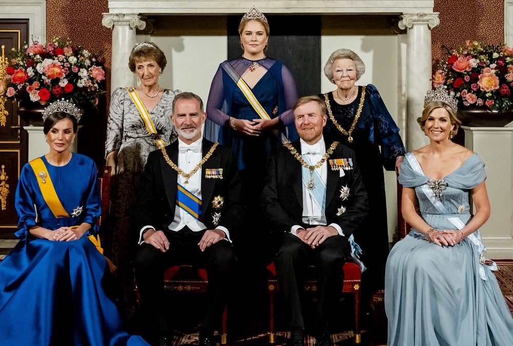 Bei Staatsbankett: Kronprinzessin Catharina-Amalia thront über allen