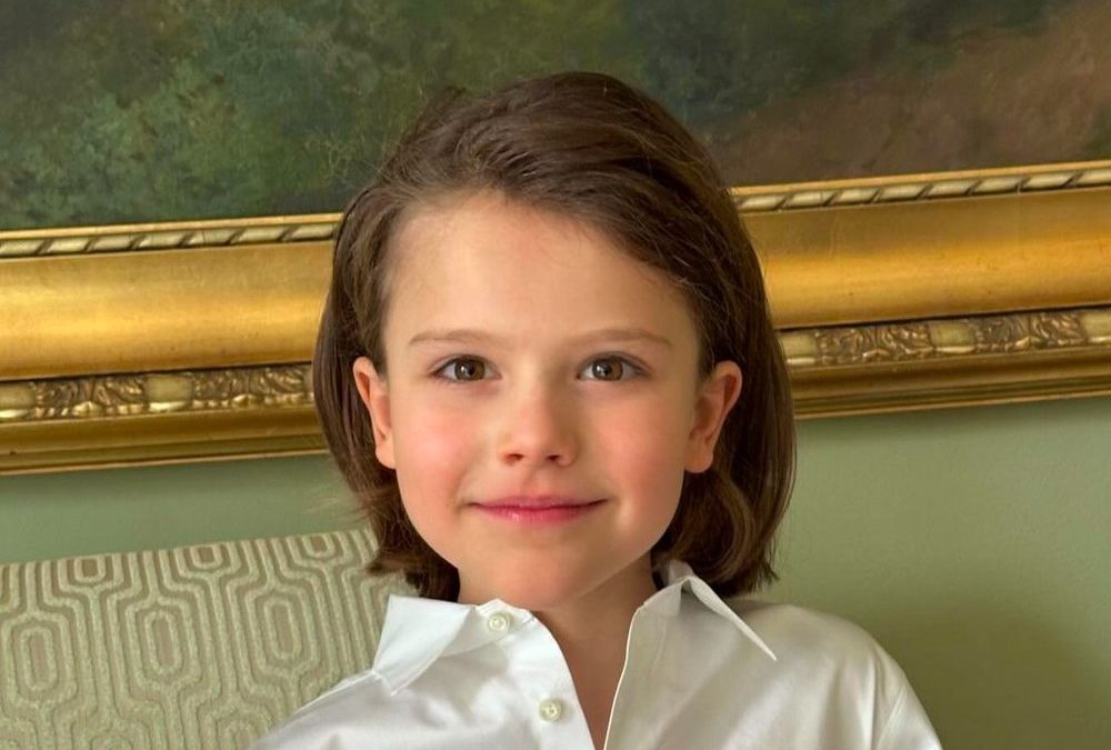 Süßes Foto: Prinz Alexander von Schweden feiert achten Geburtstag