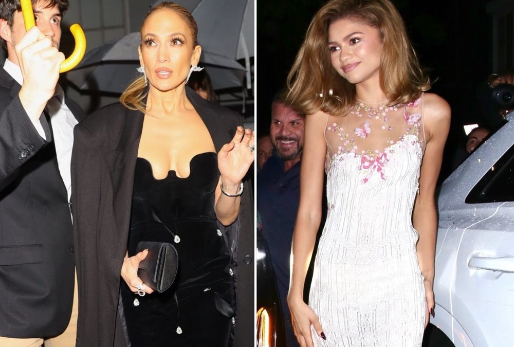 Pre-Met-Gala-Dinner: Jennifer Lopez und Zendaya in Hingucker-Looks