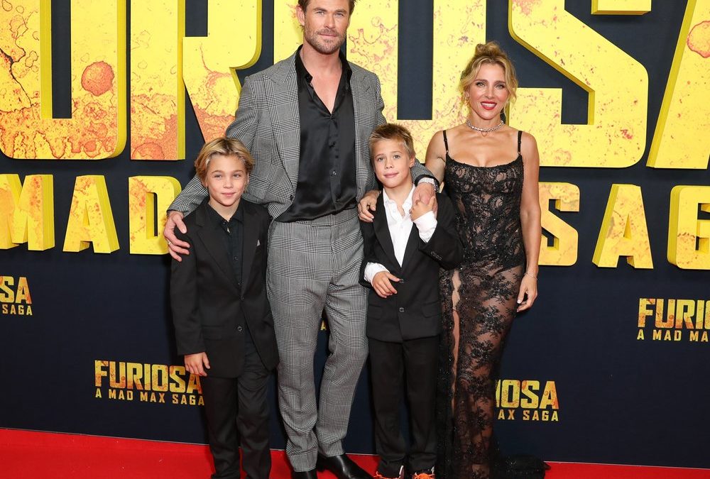 Chris Hemsworth und Elsa Pataky: Seltener Auftritt mit den Zwillingen