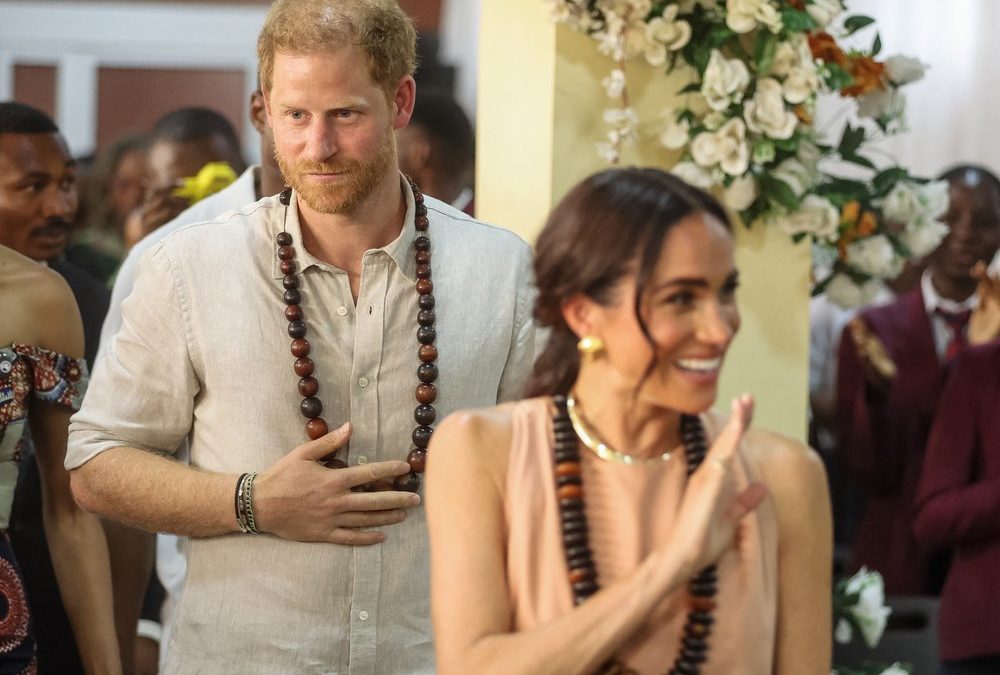 Prinz Harry hält emotionale Rede in Nigeria