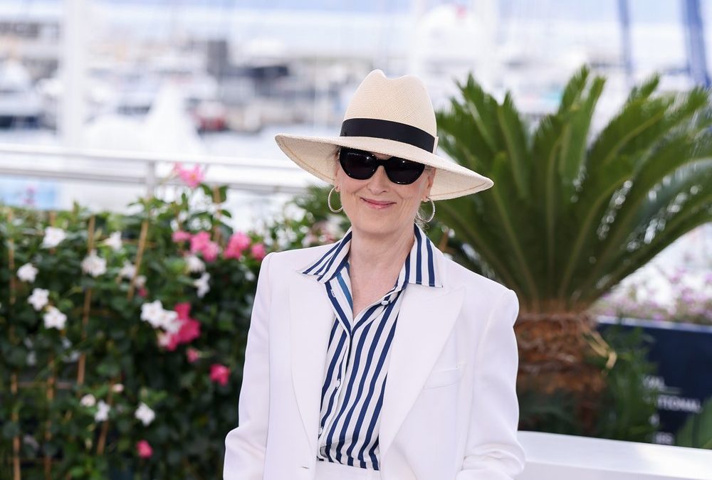 Mery Streep strahlt lässig bei den Filmfestspielen in Cannes