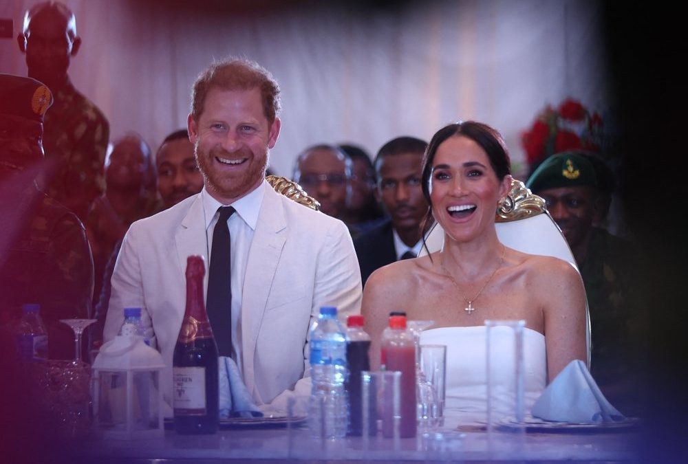 Herzogin Meghan: Glamour-Auftritt bei Empfang in Nigeria