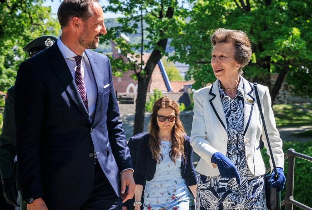 Prinzessin Anne in Oslo: Sie besucht ihr Patenkind Haakon