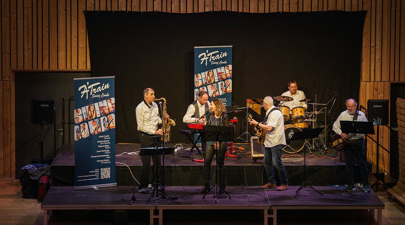 30. Juni 14 Uhr: Beschwingter Sonntagnachmittag mit dem „A-Train SwingCombo“