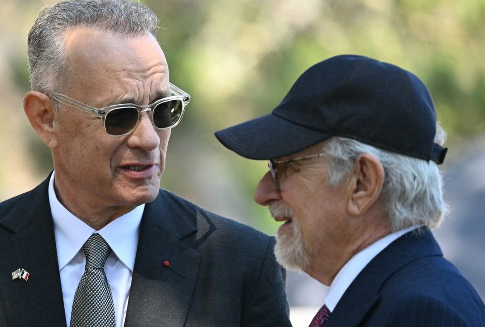 80. D-Day-Jahrestag: Tom Hanks und Steven Spielberg sind in Frankreich