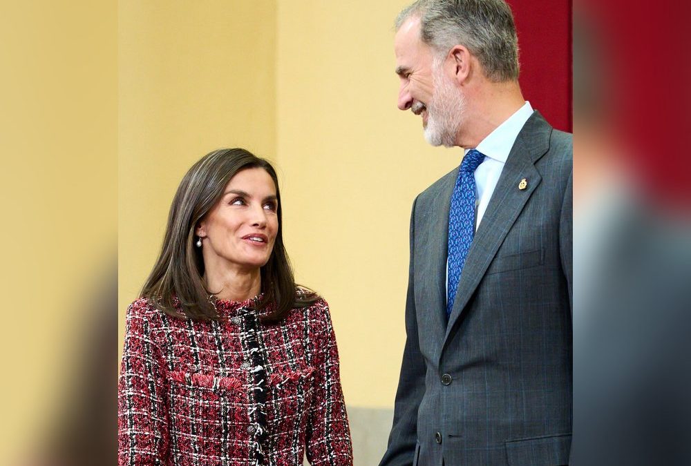 Felipe und Letizia von Spanien: Süße Szene bei offiziellem Meeting
