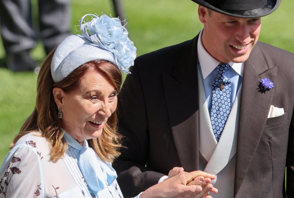Prinzessin Kate: Ihre Eltern unterstützen William beim Royal Ascot