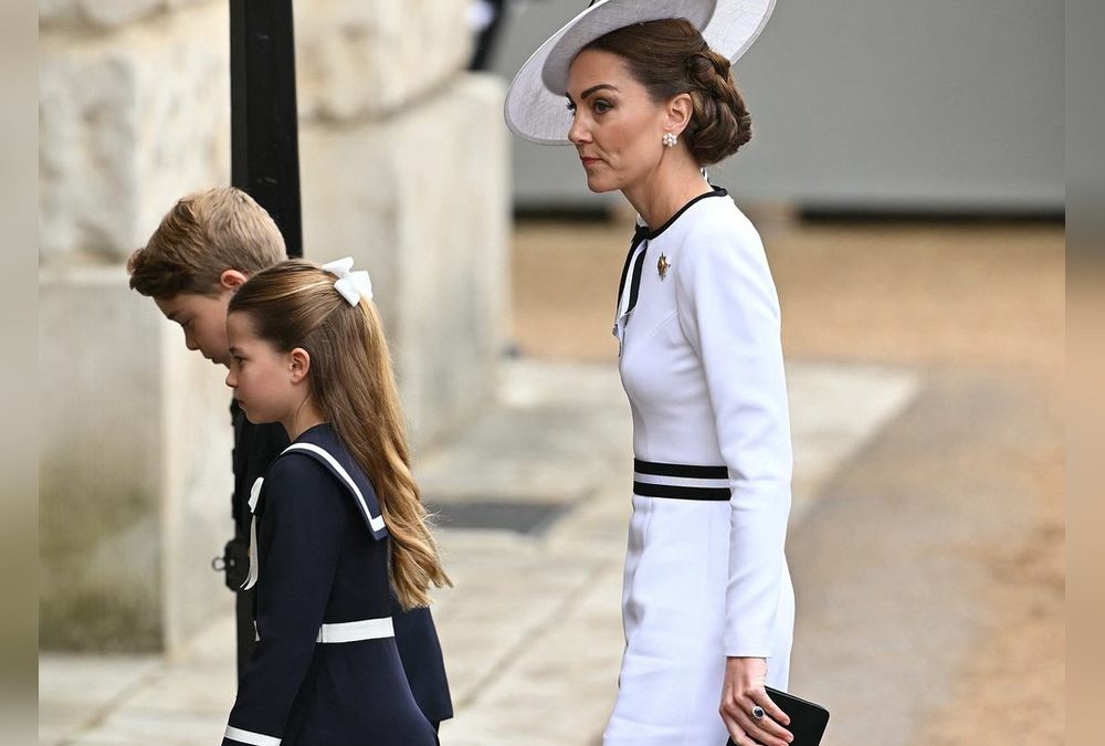 Prinzessin Kate: Kam sie für ihre Kinder zu „Trooping the Colour“?