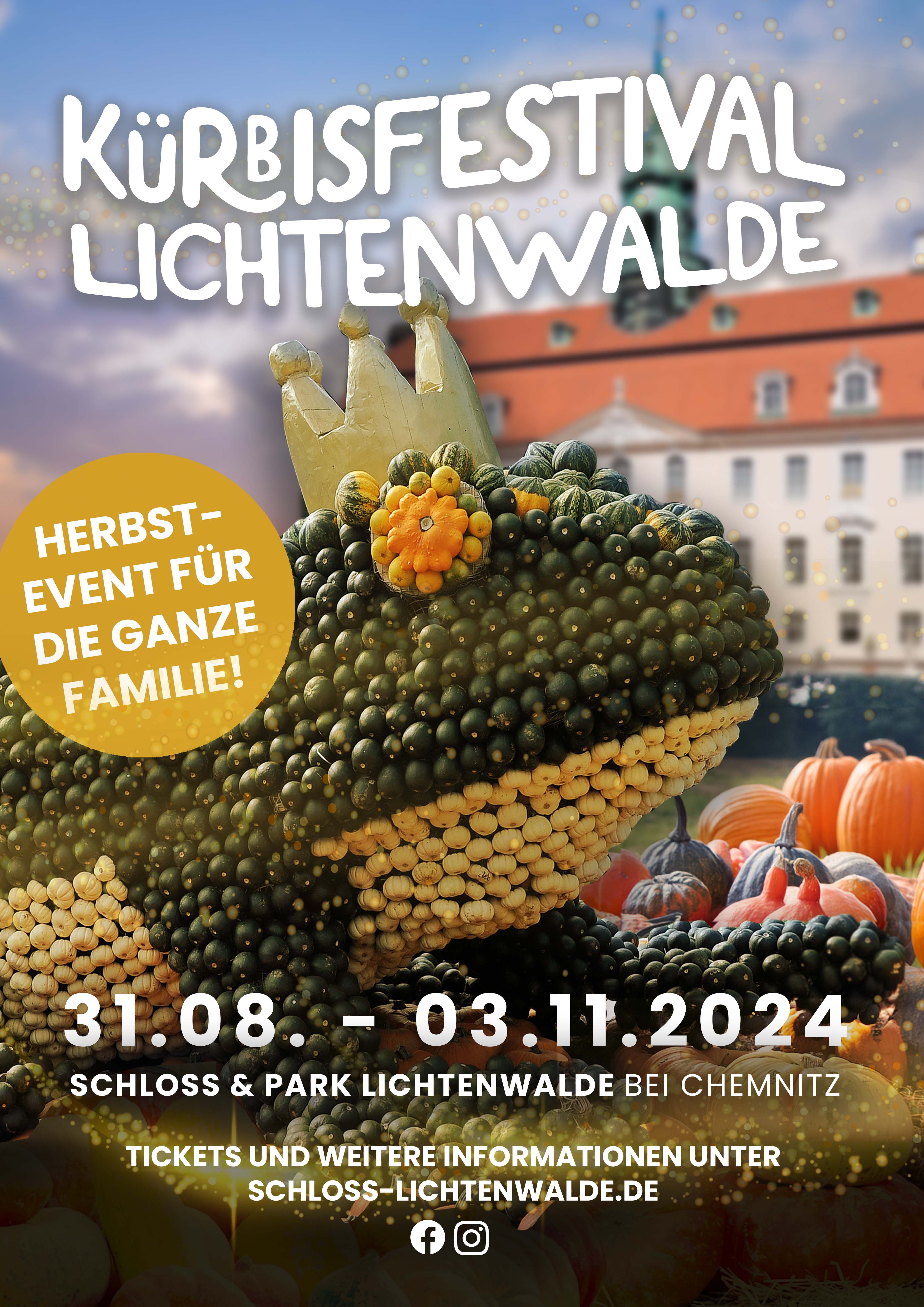 Lichtenwalde wird orange