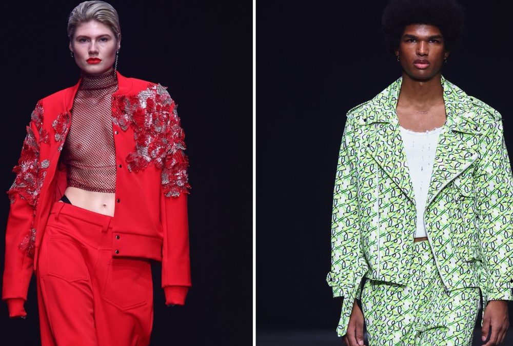„GNTM“-Gewinnerduo Jermaine und Lea läuft auf der Berlin Fashion Week