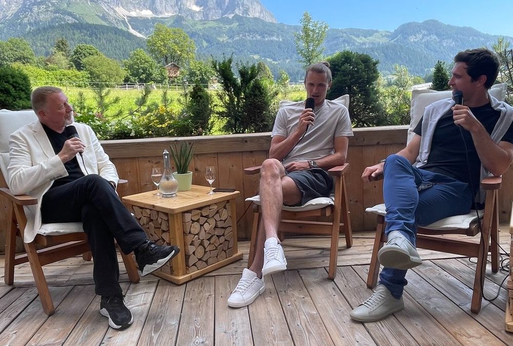 Erster Gast Boris Becker: Alexander Zverev startet Podcast mit Bruder