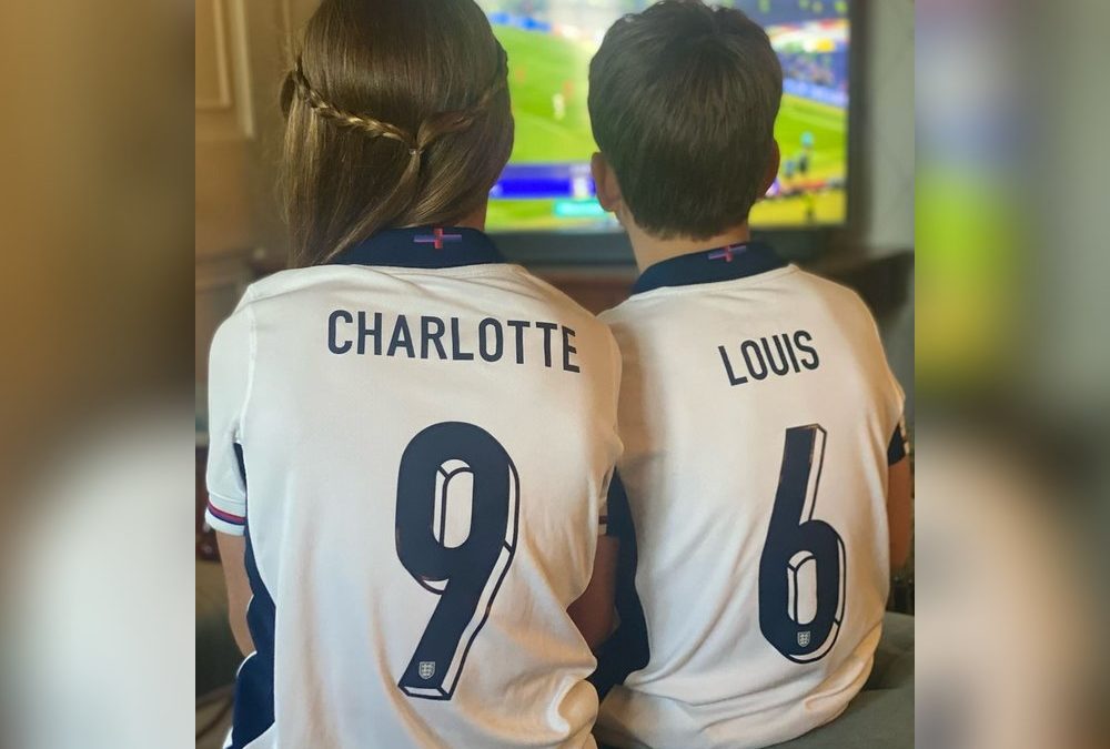 Prinzessin Charlotte und Prinz Louis verfolgten EM-Finale vor dem TV