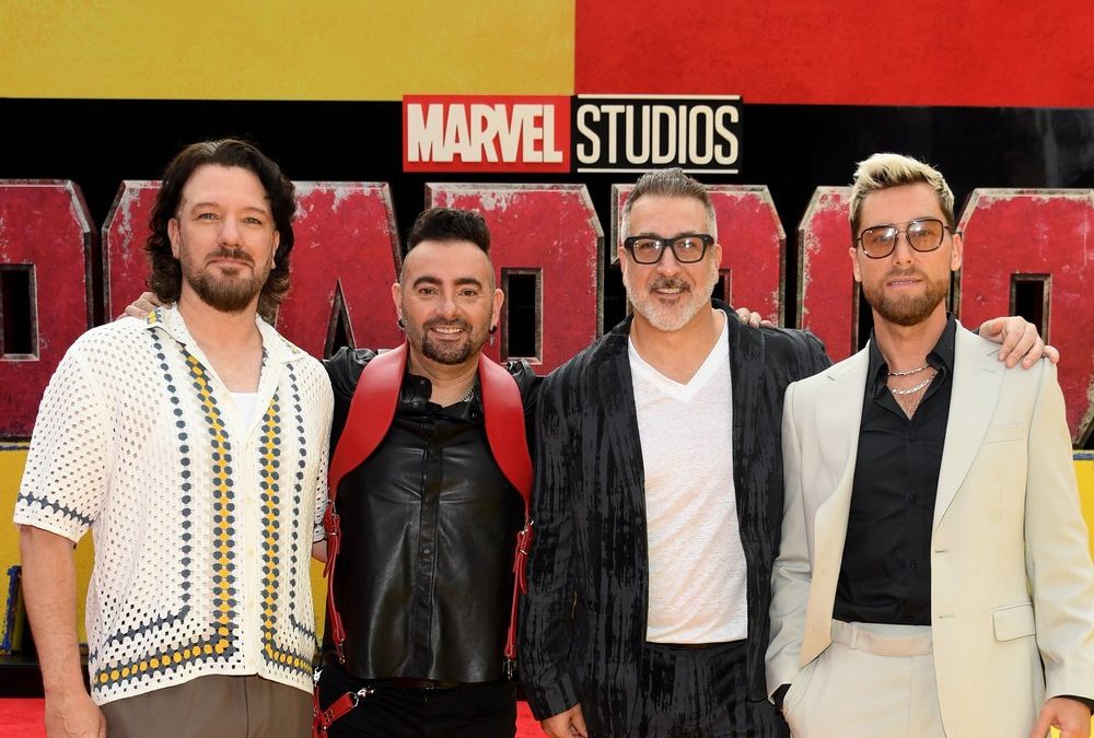 *NSYNC: Teil-Reunion bei Premiere von „Deadpool & Wolverine“
