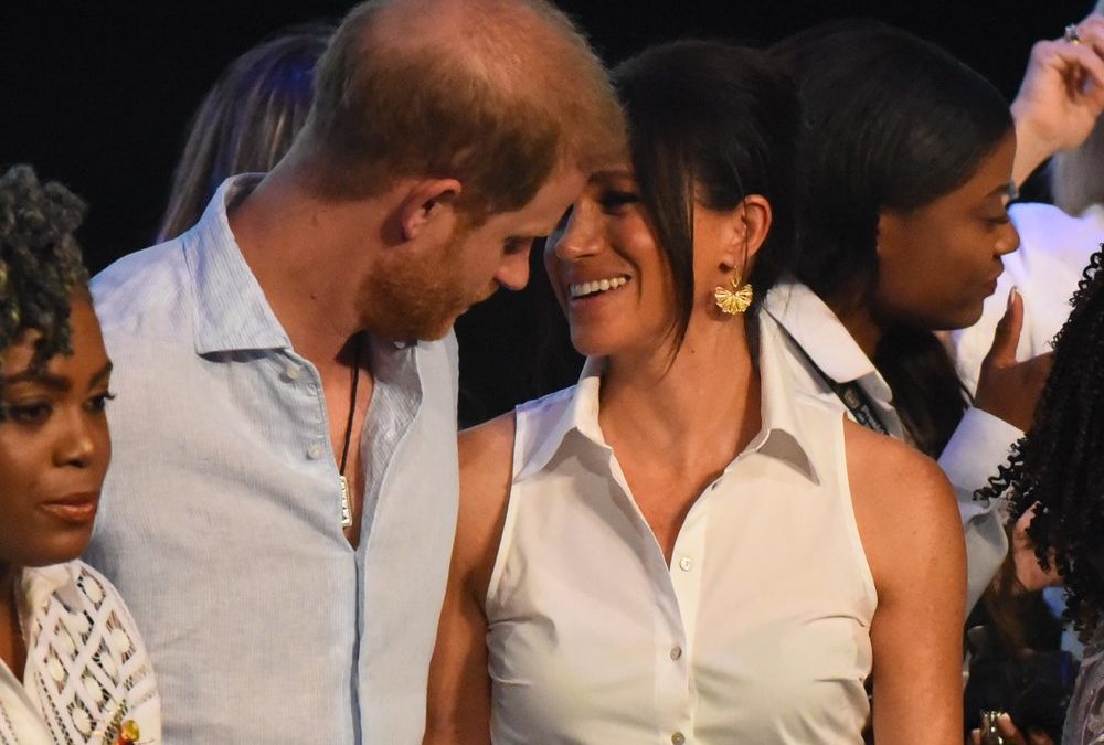 Harry und Meghan küssen sich beim Salsa-Tanzen in Kolumbien