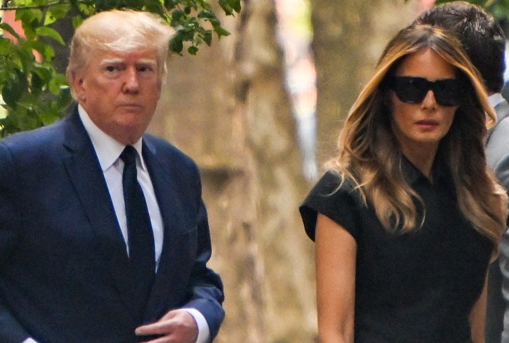 So reagiert Donald Trump auf die Haltung seiner Frau Melania
