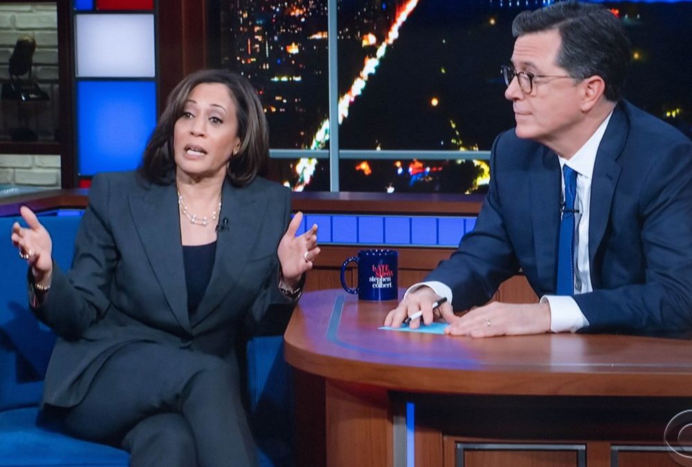 Kamala Harris: Erste Late-Night-Show als Präsidentschaftskandidatin