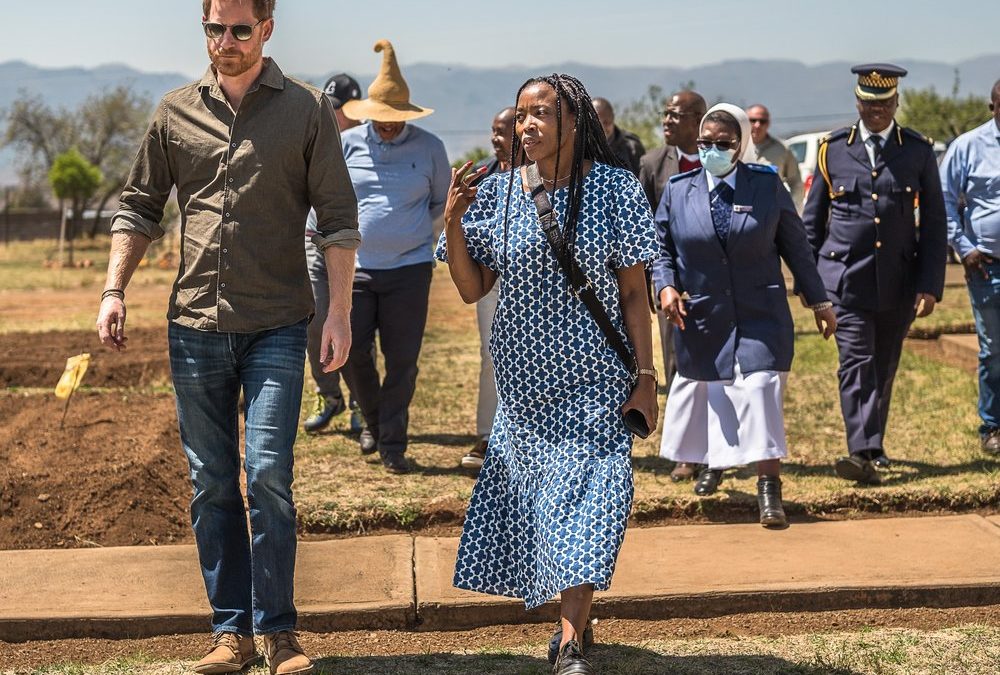 In Afrika: So läuft Prinz Harrys Solo-Reise