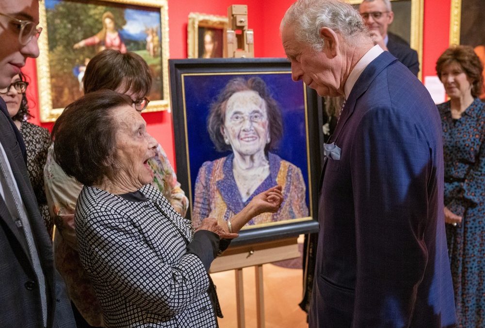 König Charles III. erinnert an Holocaust-Überlebende