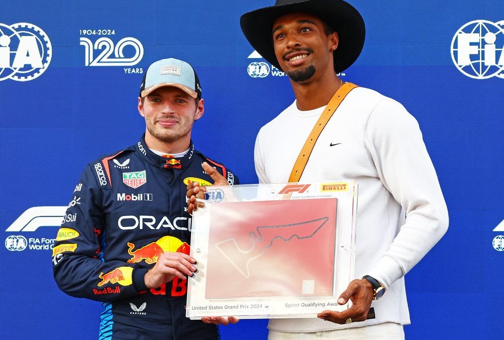 Formel 1 in Austin: Leo Neugebauer zeichnet Max Verstappen aus