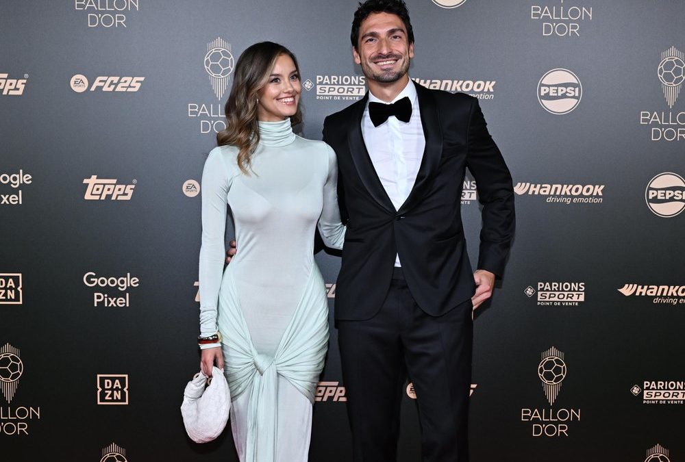 Mats Hummels feiert mit Nicola Cavanis Premiere beim Ballon d’Or